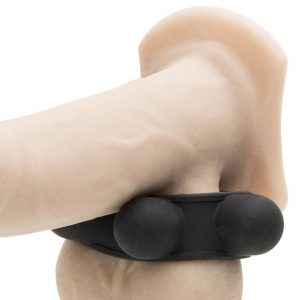 Adjustable Weighted Silicone Ball Stretcher 87g - Sex Toys