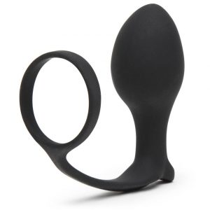 Ass-Gasm Large Butt Plug with Cock Ring - Sex Toys