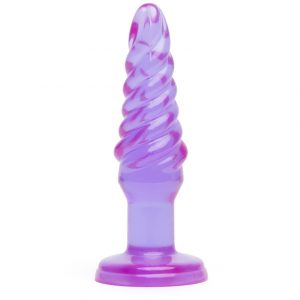 BASICS Spiral Butt Plug 4 Inch - Sex Toys