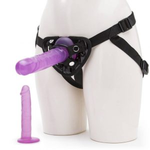 BASICS Strap-On Harness Kit with 2 Dildos - Sex Toys