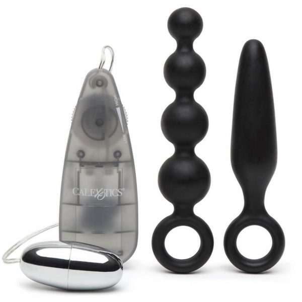 Booty Call Powerful Vibrating Butt Plug Kit - Sex Toys