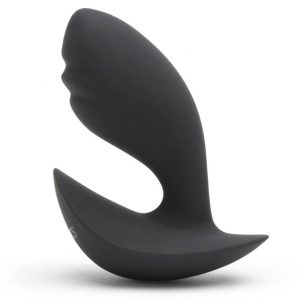 Booty Call Silicone Curved and Ridged Butt Plug - Sex Toys