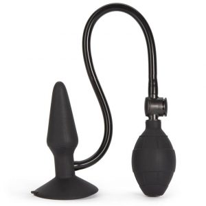 Booty Call Small Silicone Inflatable Butt Plug 4 Inch - Sex Toys