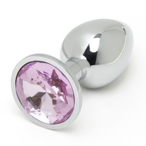 Booty Sparks Pink Gem Jeweled Butt Plug 2.5 Inch - Sex Toys