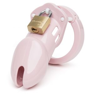 CB-6000 Pink Male Chastity Cage Kit - Sex Toys