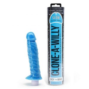 Clone-A-Willy Glow In The Vibrator Molding Kit Dark Blue - Sex Toys