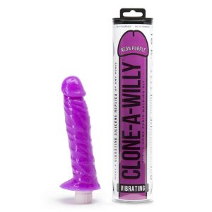 Clone-A-Willy Vibrator Molding Kit Neon Purple - Sex Toys