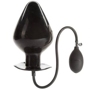 Cock Locker Ace of Spades Extra Large Inflatable Butt Plug 8 Inch - Sex Toys