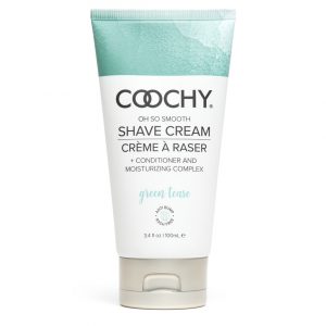 Coochy Green Tease Intimate Shaving Cream 3.4 fl oz - Sex Toys