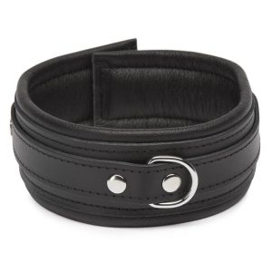DOMINIX Deluxe Leather Collar - Sex Toys