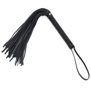 DOMINIX Deluxe Leather Flogger - Sex Toys