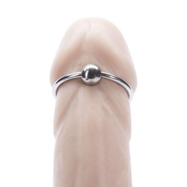DOMINIX Deluxe Stainless Steel Glans Ring - Sex Toys