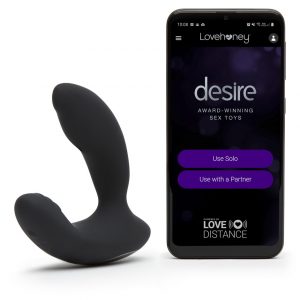Desire Luxury App-Controlled Rechargeable Prostate Vibrator - Sex Toys
