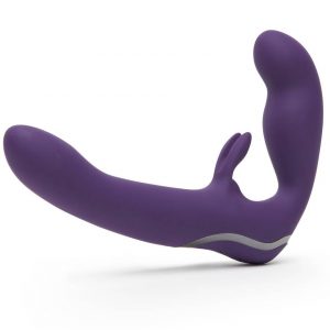Desire Luxury Rechargeable Strapless Strap-On Dildo Vibrator - Sex Toys