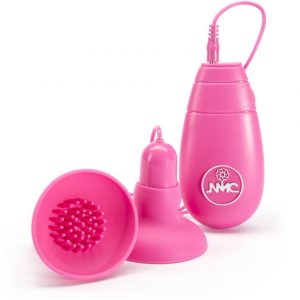 Double Double Powerful Vibrating Silicone Nipple and Clit Teasers - Sex Toys