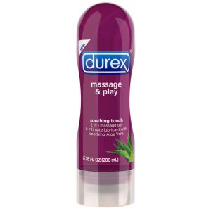 Durex 2 in 1 Massage & Play Soothing Touch Lubricant 6.8 fl oz - Sex Toys