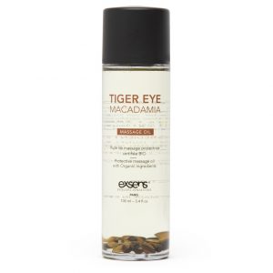 EXSENS Tiger Eye Macadamia Massage Oil 3.4 fl oz - Sex Toys
