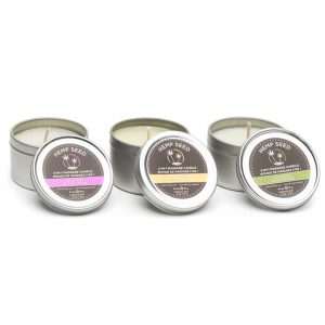Earthly Body Trio 3-in-1 Mini Massage Candles (3 x 2oz Pack) - Sex Toys