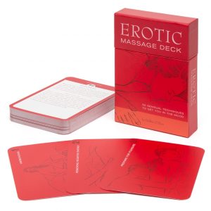 Erotic Massage Deck: 50 Sensual Techniques to Get You In the Mood - Sex Toys