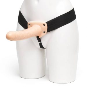 Fetish Fantasy Unisex Hollow Strap-On Dildo Penis Extender 10 Inch - Sex Toys
