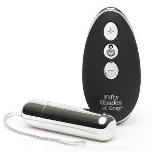 Fifty Shades of Grey Relentless Vibrations Remote Bullet Vibrator - Sex Toys
