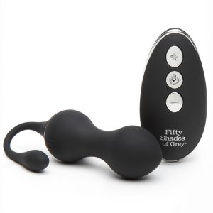 Fifty Shades of Grey Relentless Vibrations Remote Kegel Balls - Sex Toys