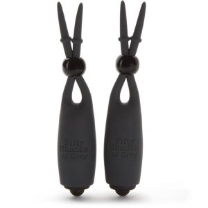 Fifty Shades of Grey Sweet Tease Vibrating Nipple Clamps - Sex Toys