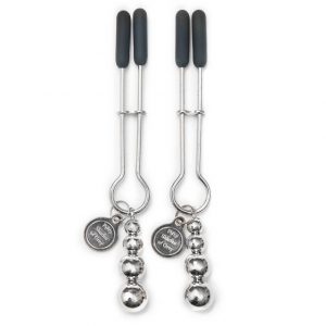 Fifty Shades of Grey The Pinch Adjustable Nipple Clamps - Sex Toys