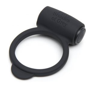 Fifty Shades of Grey Yours and Mine Vibrating Silicone Love Ring - Sex Toys
