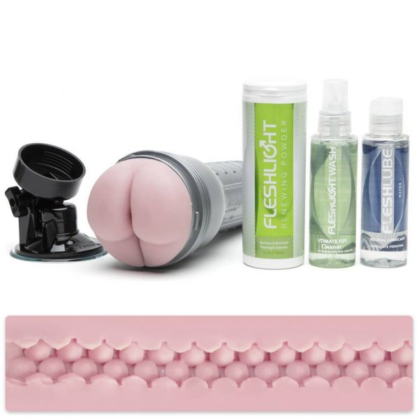 Fleshjack Endurance Tunnel and Accessories Value Pack - Sex Toys