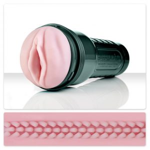 Fleshlight Vibro Pink Lady Touch Vibrating Male Masturbator - Sex Toys