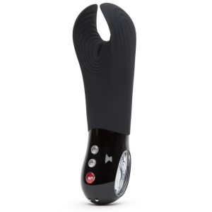 Fun Factory Manta Black Rechargeable Vibrating Male Stroker - Sex Toys