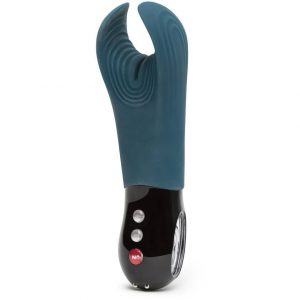 Fun Factory Manta Rechargeable Blue Vibrating Male Stroker - Sex Toys