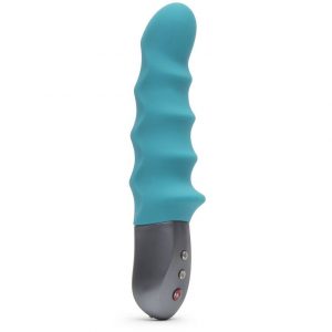 Fun Factory Stronic Blue Surf Rechargeable Powerful Thrusting Vibrator - Sex Toys