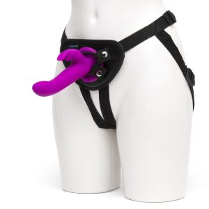 Happy Rabbit Rechargeable Vibrating Strap-On Harness Set - Sex Toys