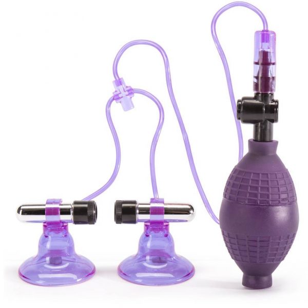 Hi-Beam Vibrating Nipple Pumps - Sex Toys