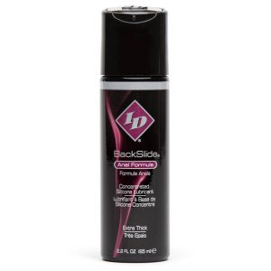 ID BackSlide Concentrated Silicone Anal Lubricant 2.2 fl oz - Sex Toys