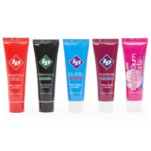 ID Lubricants Assorted Travel Pack (5 x 0.4 fl oz) - Sex Toys