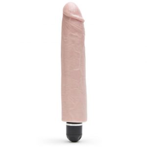 King Cock Extra Quiet Realistic Dildo Vibrator 10 Inch - Sex Toys