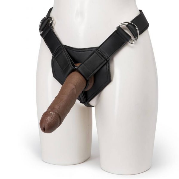 King Cock Strap-On Harness Kit with Ultra Realistic Dildo 8 Inch - Sex Toys