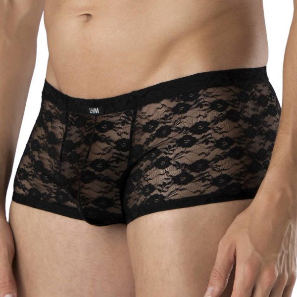 LHM All Over Lace Boxer Shorts - Sex Toys