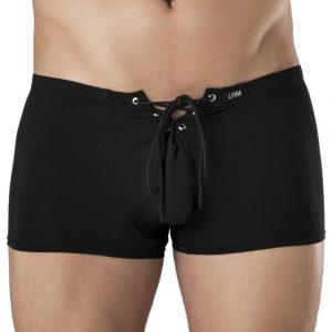 LHM Microfiber Lace Up Boxer Shorts - Sex Toys