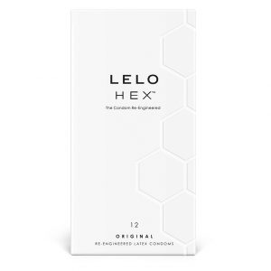 Lelo HEX Original Condoms (12 Count) - Sex Toys