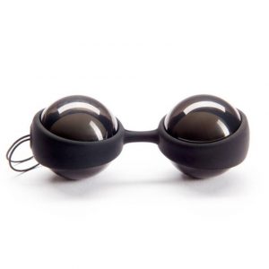 Lelo Luna Beads Noir Kegel Balls 2.5oz - Sex Toys