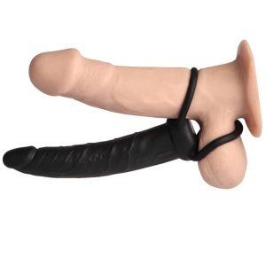 Love Rider Double Penetration Strap-On 5.5 Inch Dildo - Sex Toys