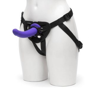 Lovehoney Advanced Unisex Strap-On Harness Kit with 7 Inch G-Spot Dildo - Sex Toys