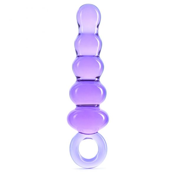 Lovehoney Beaded Sensual Glass Dildo 5 Inch - Sex Toys