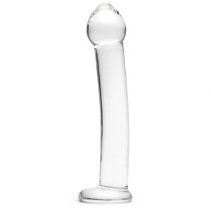 Lovehoney Curved G-Spot Sensual Glass Dildo - Sex Toys