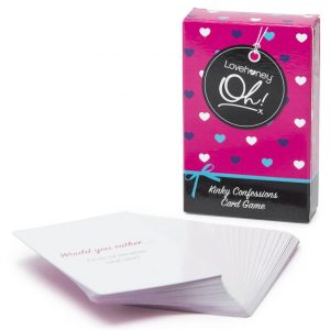Lovehoney Oh! Kinky Confessions Truth or Dare Card Game (52 Pack) - Sex Toys