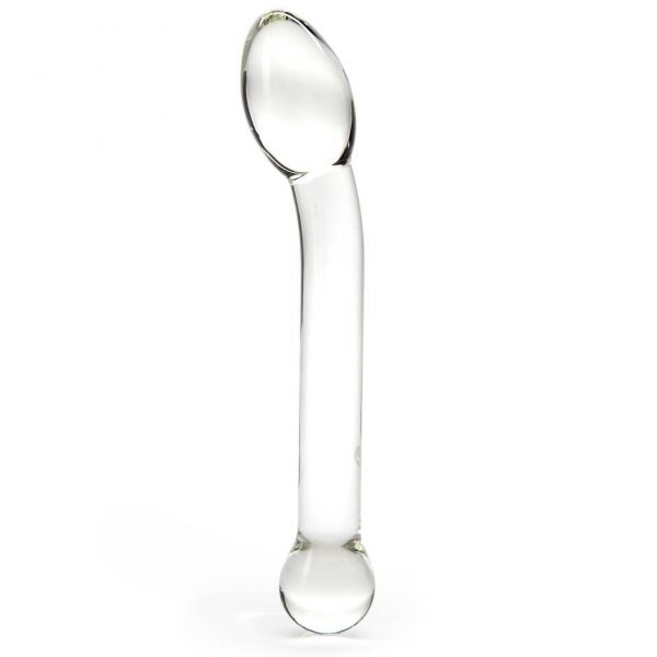 Lovehoney Slimline G-Spot Sensual Glass Dildo - Sex Toys
